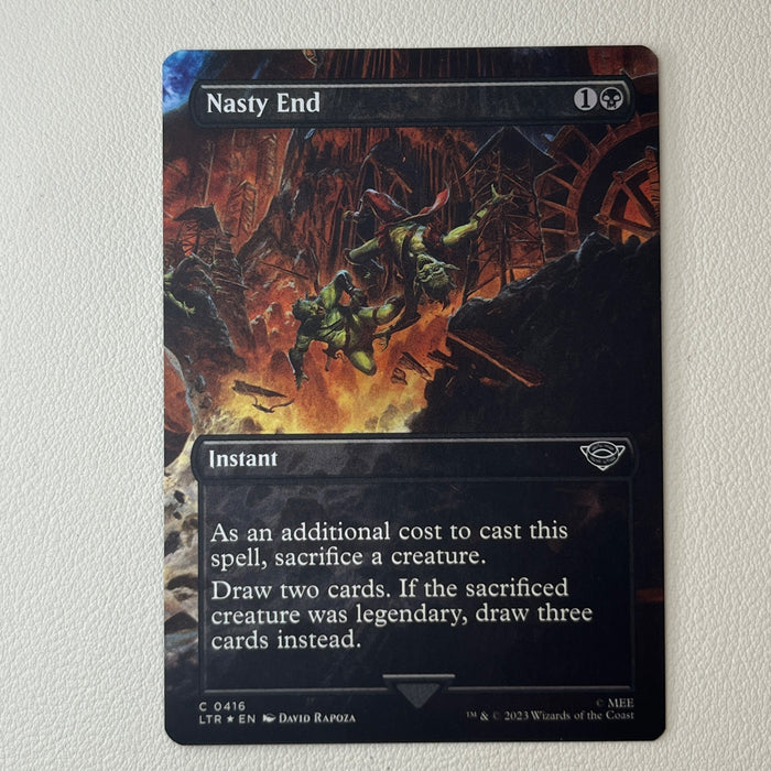 Nasty End - Foil - The Lord of the Rings: Tales of Middle-earth 0416