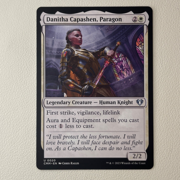 Danitha Capashen, Paragon - Commander Masters 0020