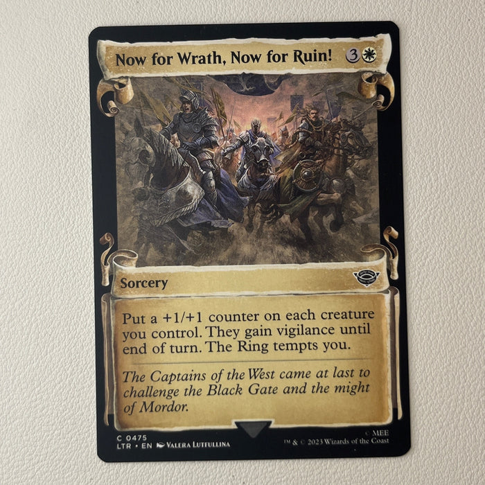 Now for Wrath, Now for Ruin! - The Lord of the Rings: Tales of Middle-earth 0475