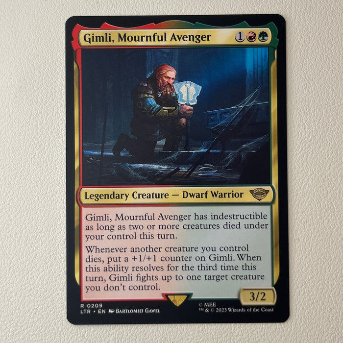 Gimli, Mournful Avenger - The Lord of the Rings: Tales of Middle-earth 0209