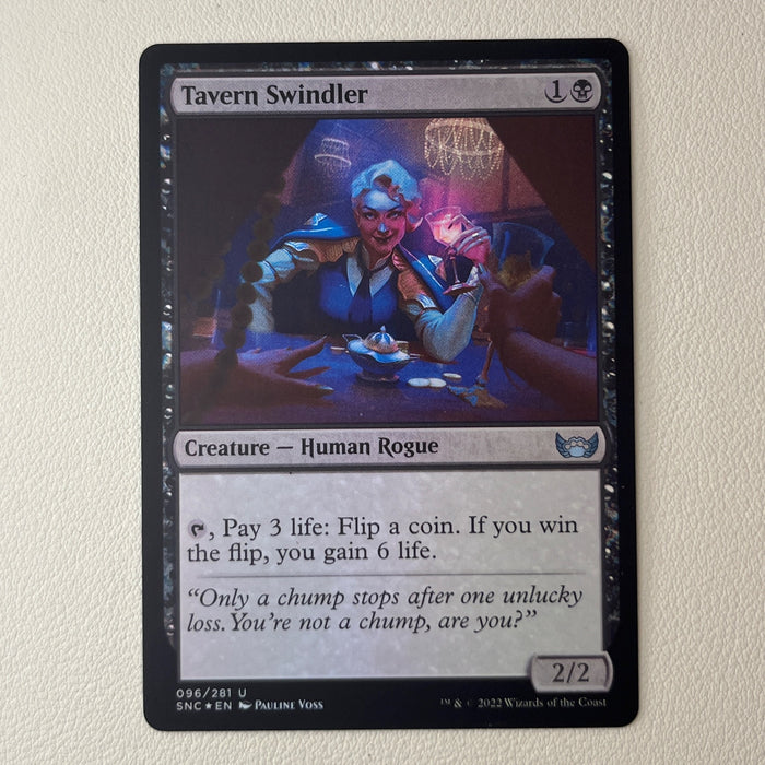 Tavern Swindler - Foil - Streets of New Capenna 096