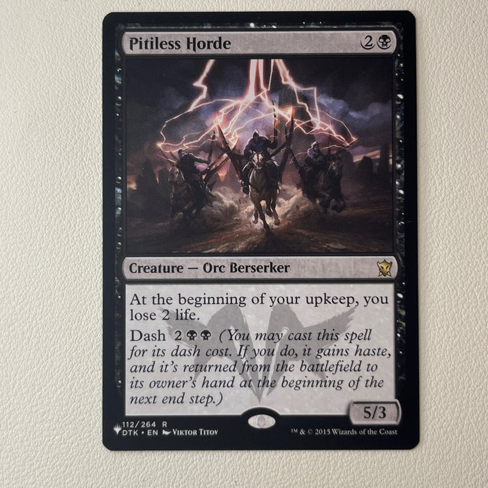 Pitiless Horde - The List DTK-112