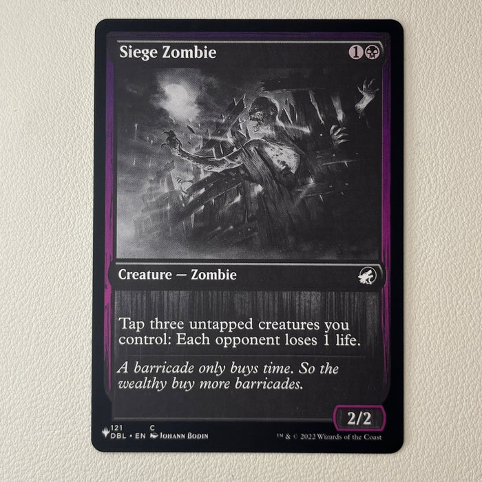 Siege Zombie - The List DBL-121
