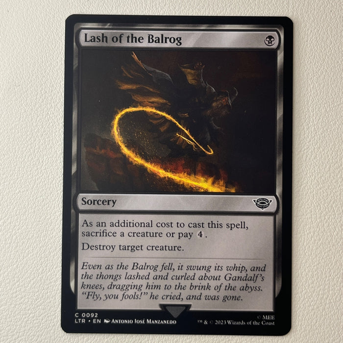 Lash of the Balrog - The Lord of the Rings: Tales of Middle-earth 0092