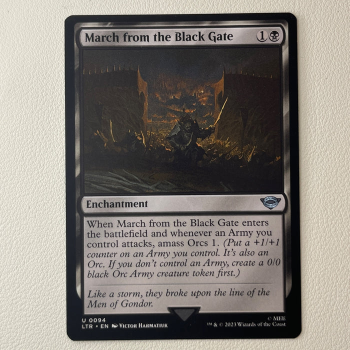 March from the Black Gate - The Lord of the Rings: Tales of Middle-earth 0094