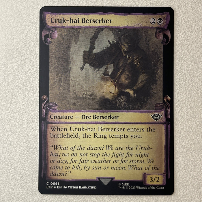 Uruk-hai Berserker - Foil - The Lord of the Rings: Tales of Middle-earth 0563