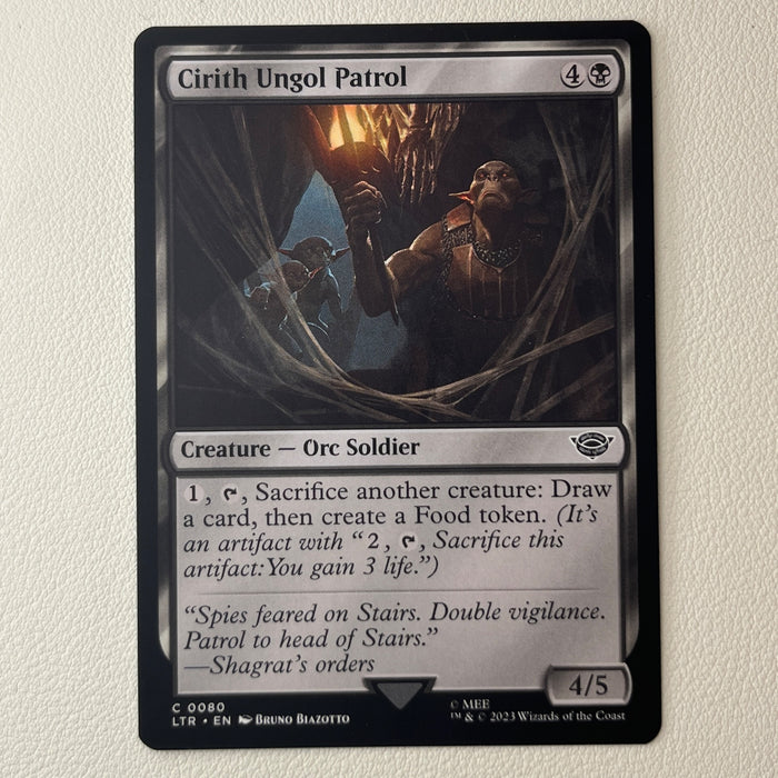 Cirith Ungol Patrol - Foil - The Lord of the Rings: Tales of Middle-earth 0080