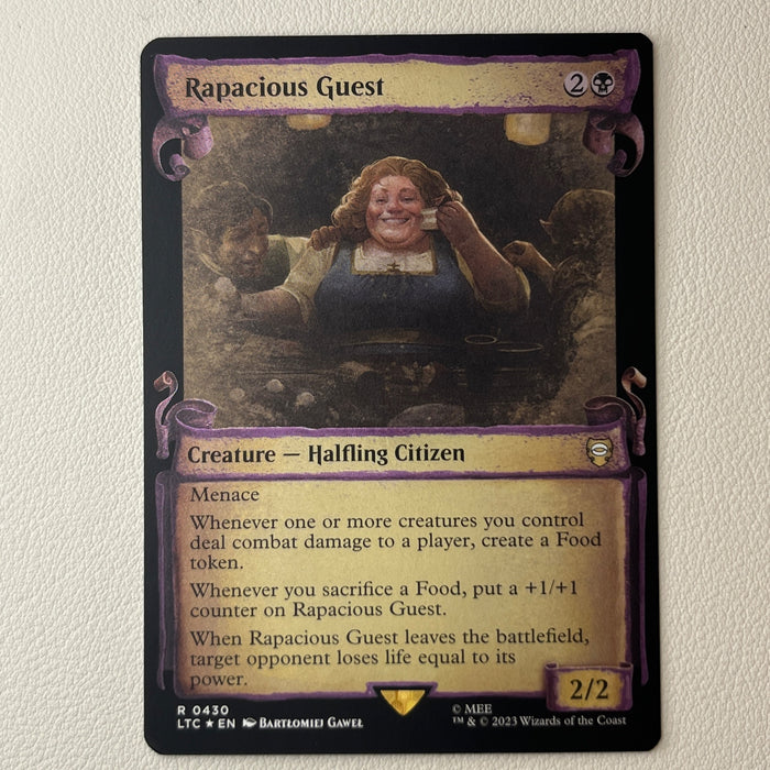 Rapacious Guest - Foil - Tales of Middle-earth Commander 0430