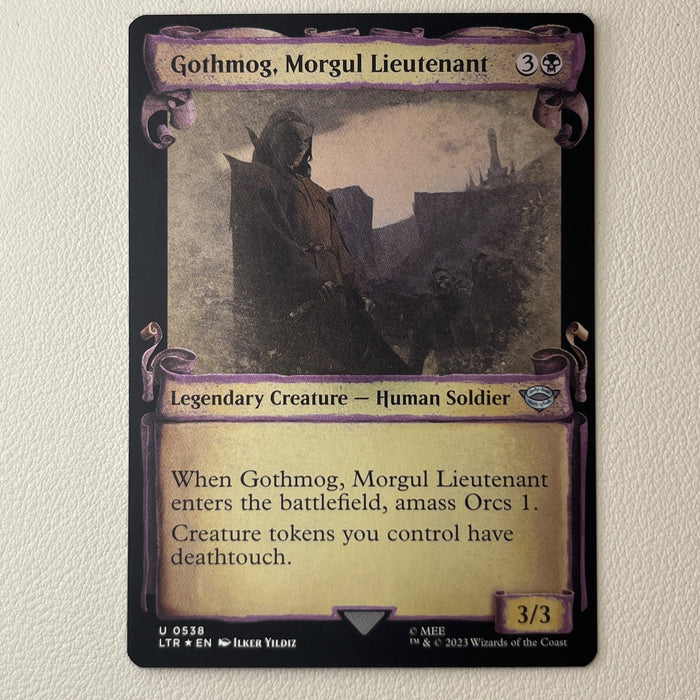 Gothmog, Morgul Lieutenant - Foil - The Lord of the Rings: Tales of Middle-earth 0538
