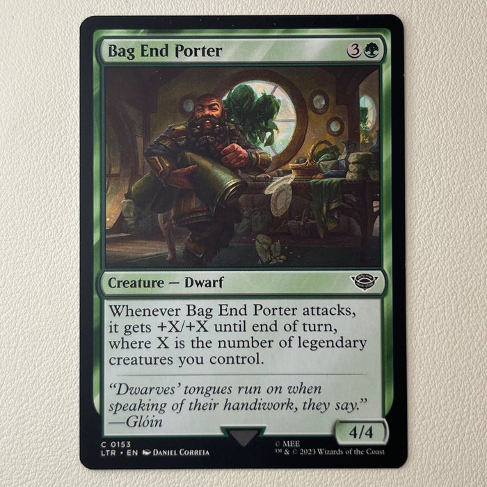 Bag End Porter - The Lord of the Rings: Tales of Middle-earth 0153