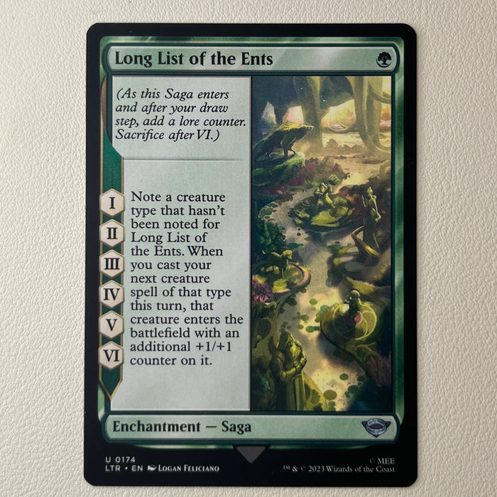Long List of the Ents - The Lord of the Rings: Tales of Middle-earth 0174