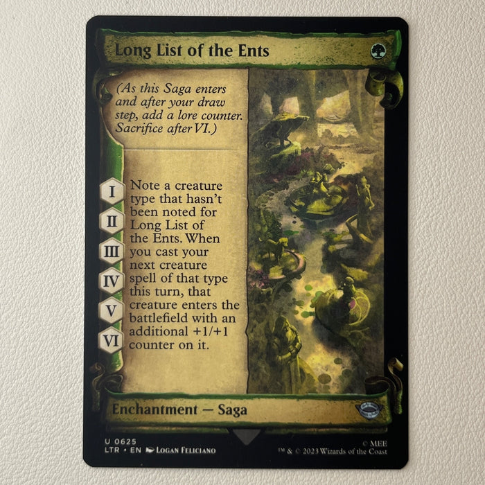 Long List of the Ents - The Lord of the Rings: Tales of Middle-earth 0625