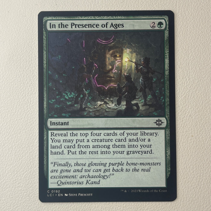 In the Presence of Ages - The Lost Caverns of Ixalan 0192