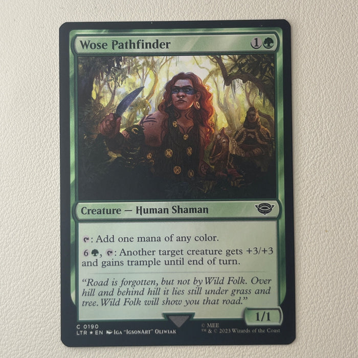Wose Pathfinder - Foil - The Lord of the Rings: Tales of Middle-earth 0190