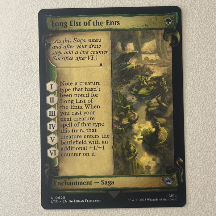 Long List of the Ents - The Lord of the Rings: Tales of Middle-earth 0625