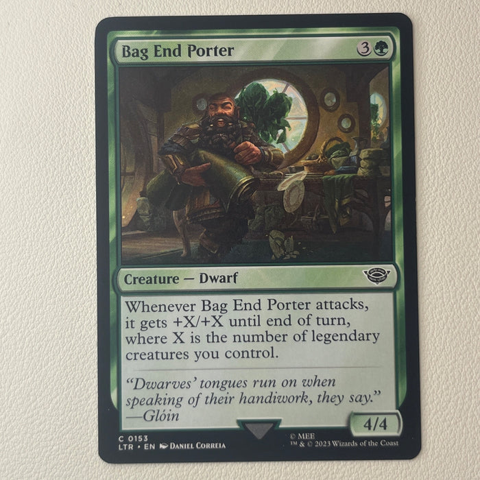 Bag End Porter - The Lord of the Rings: Tales of Middle-earth 0153
