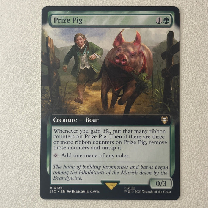 Prize Pig - Tales of Middle-earth Commander 0126