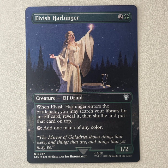 Elvish Harbinger - Foil - Tales of Middle-earth Commander 0527