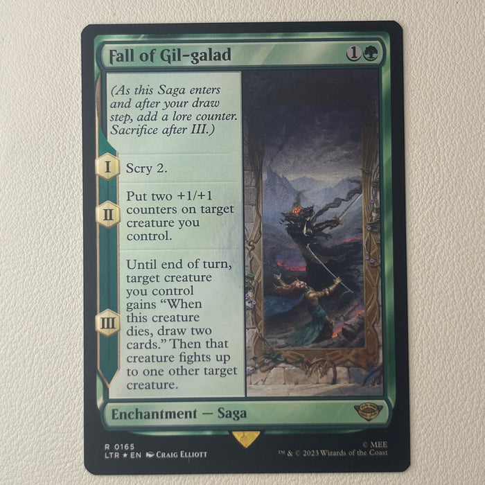 Fall of Gil-galad - Foil - The Lord of the Rings: Tales of Middle-earth 0165