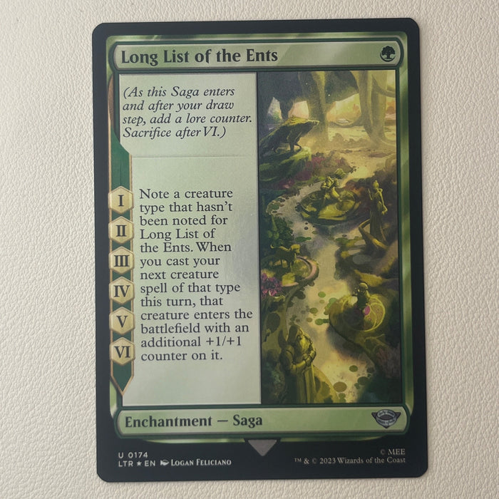 Long List of the Ents - Foil - The Lord of the Rings: Tales of Middle-earth 0174