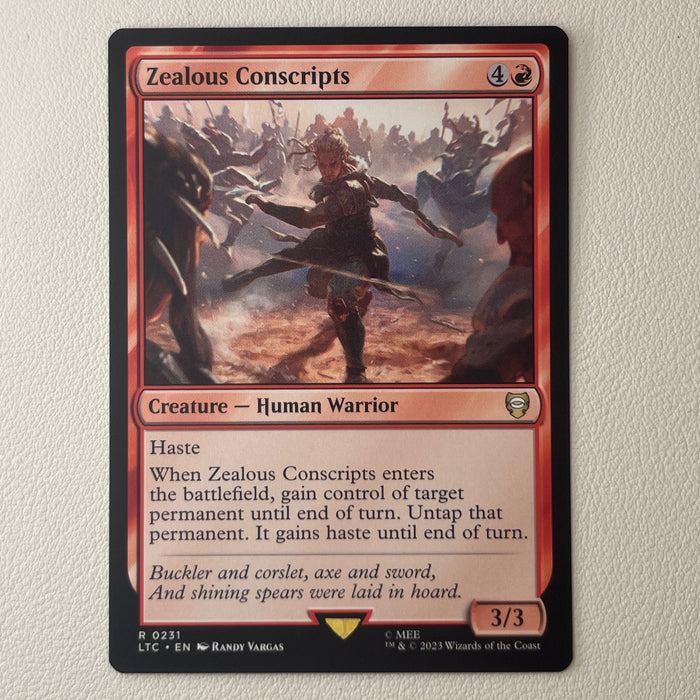 Zealous Conscripts - Tales of Middle-earth Commander 0231