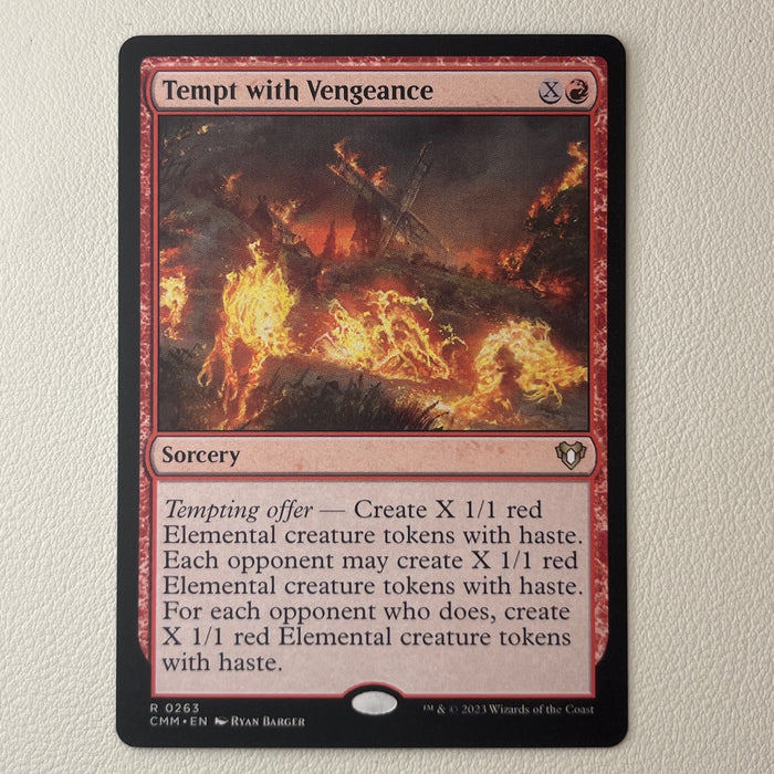 Tempt with Vengeance - Commander Masters 0263