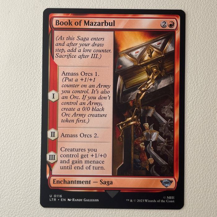 Book of Mazarbul - The Lord of the Rings: Tales of Middle-earth 0116