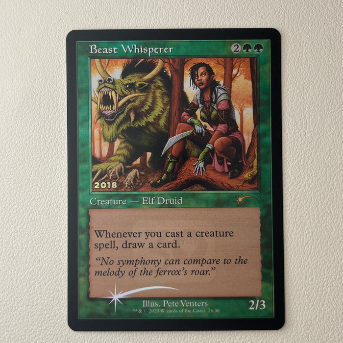 Beast Whisperer - Foil - 30th Anniversary Play Promos 26