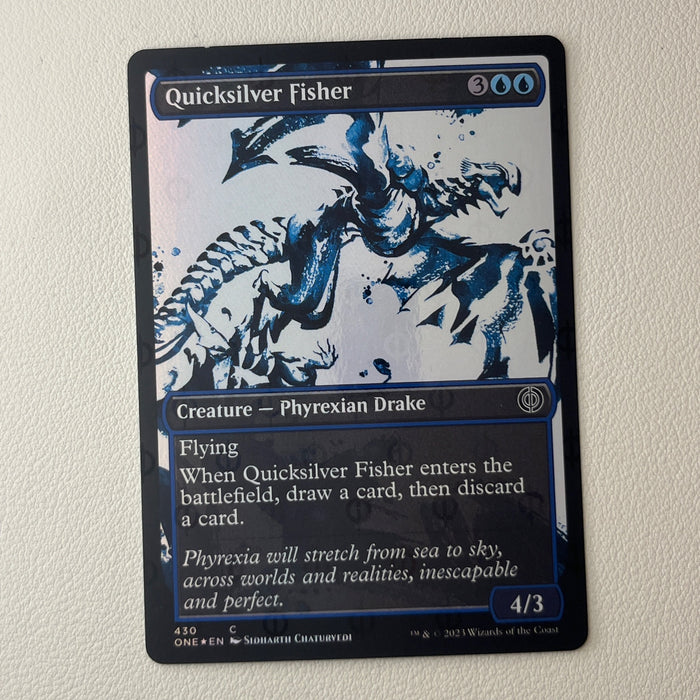 Quicksilver Fisher - Foil - Phyrexia: All Will Be One 430