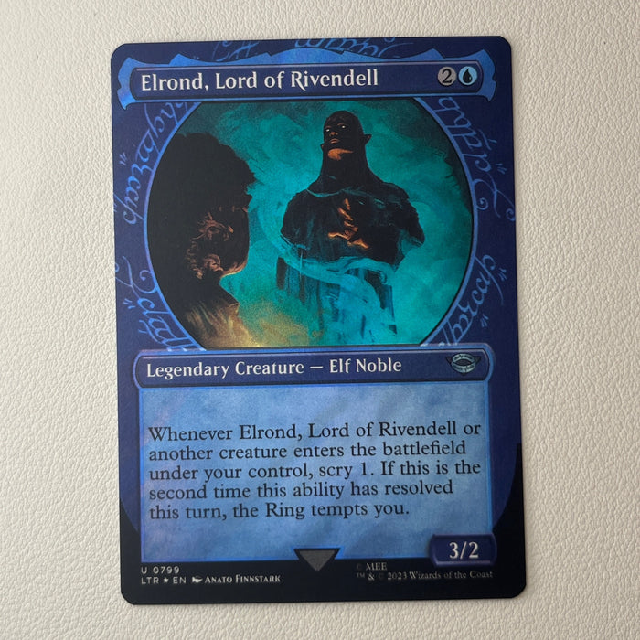 Elrond, Lord of Rivendell - Foil - The Lord of the Rings: Tales of Middle-earth 0799