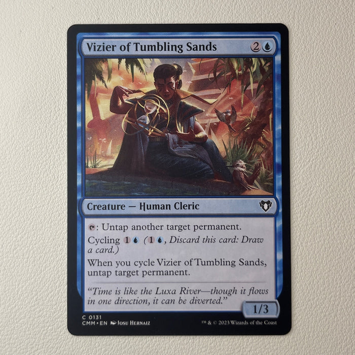 Vizier of Tumbling Sands - Commander Masters 0131