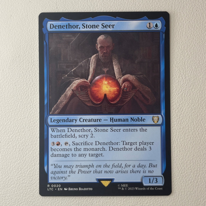 Denethor, Stone Seer - Tales of Middle-earth Commander 0020