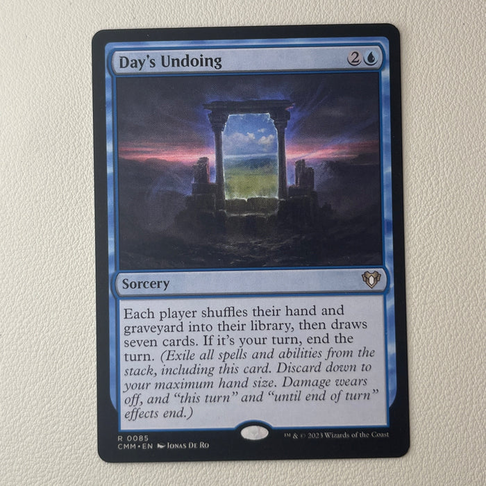 Day's Undoing - Commander Masters 0085
