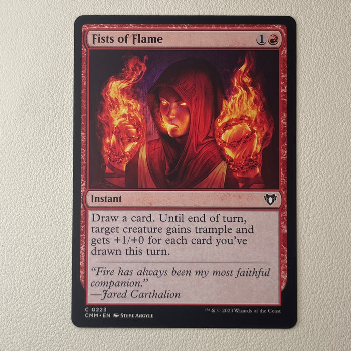 Fists of Flame - Commander Masters 0223