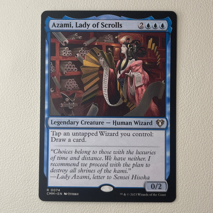 Azami, Lady of Scrolls - Commander Masters 0074