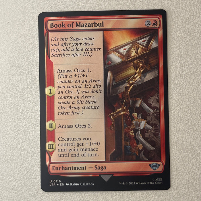 Book of Mazarbul - Foil - The Lord of the Rings: Tales of Middle-earth 0116