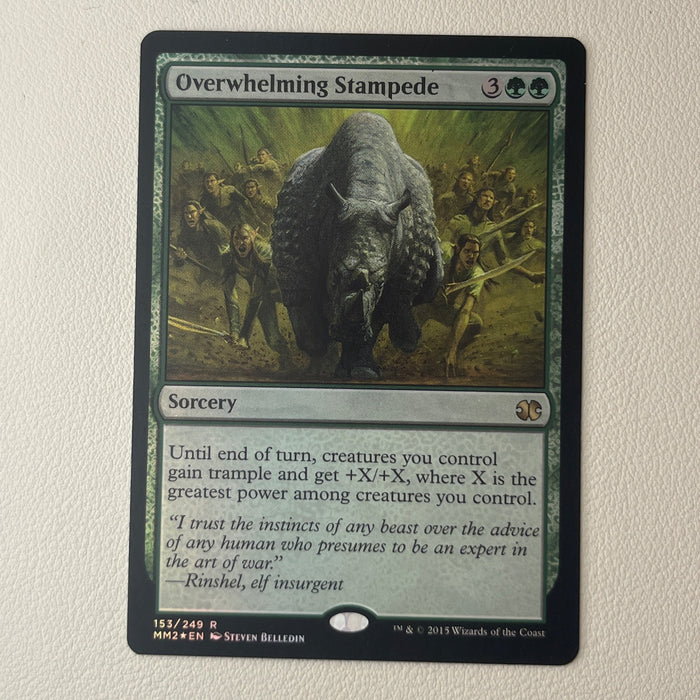 Overwhelming Stampede - Modern Masters 2015 153