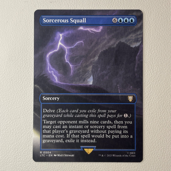 Sorcerous Squall - Tales of Middle-earth Commander 0504