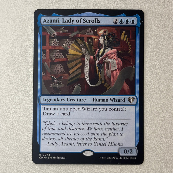 Azami, Lady of Scrolls - Commander Masters 0074