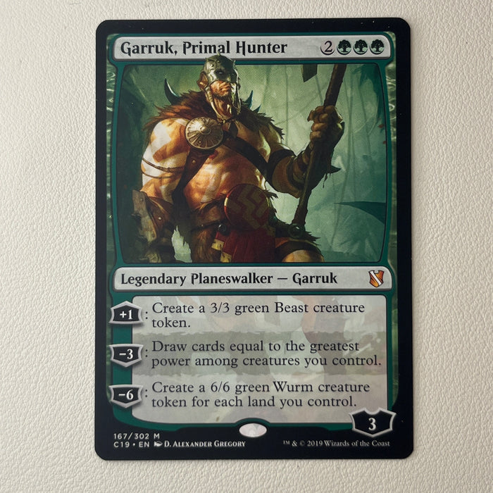 Garruk, Primal Hunter - Commander 2019 167