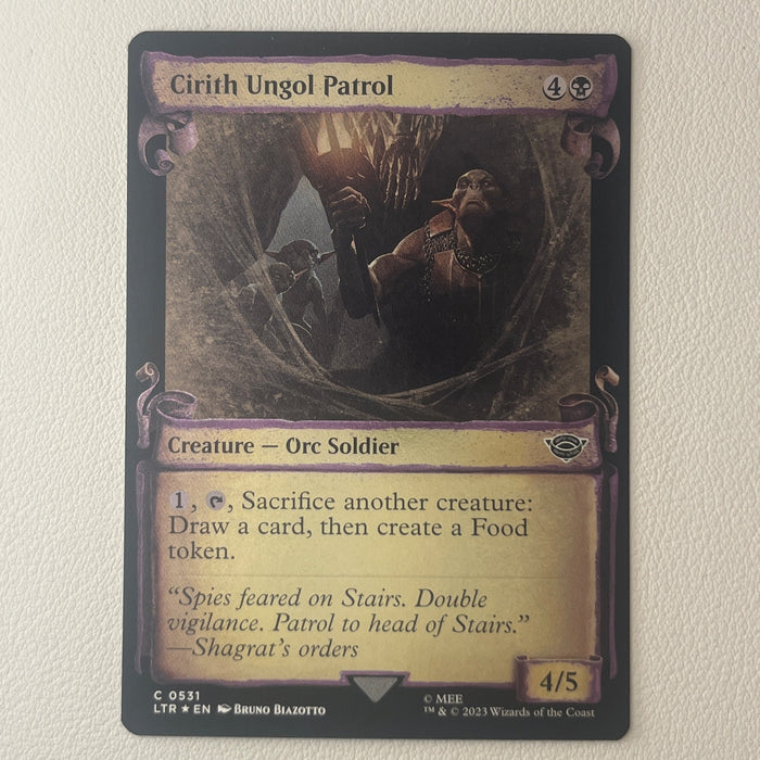 Cirith Ungol Patrol - Foil - The Lord of the Rings: Tales of Middle-earth 0531