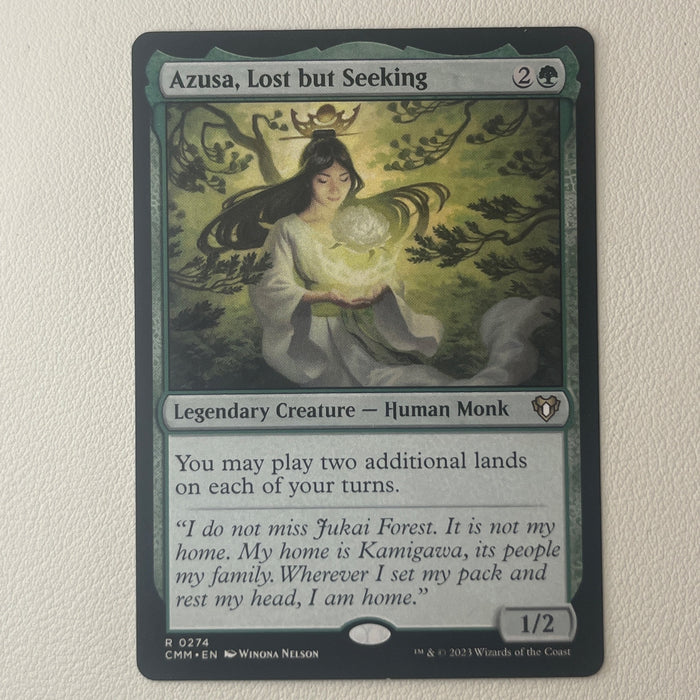 Azusa, Lost but Seeking - Commander Masters 0274