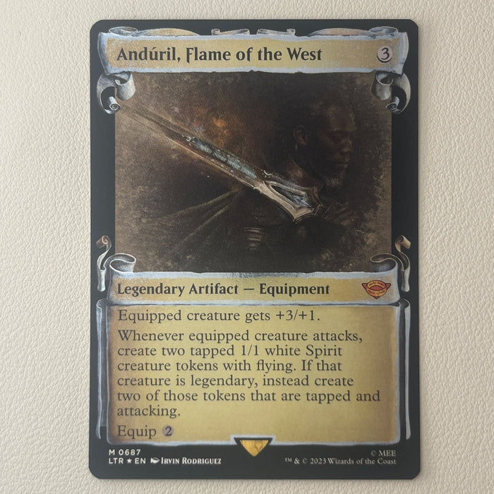 Andúril, Flame of the West - Foil - The Lord of the Rings: Tales of Middle-earth 0687