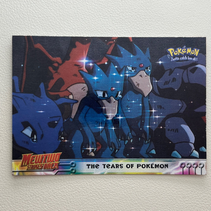 The Tears Of Pokémon - Texture Holo - 1999 Topps Pokemon The First Movie 37