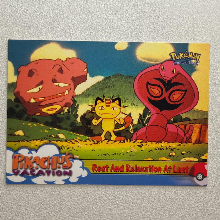 Rest And Relaxation At Last - 1999 Topps Pokemon The First Movie 49