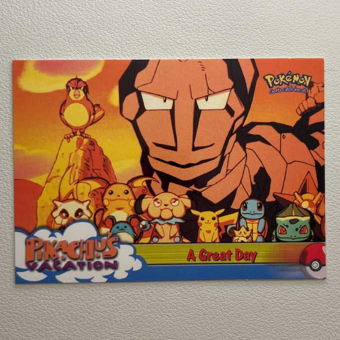 A Great Day - 1999 Topps Pokemon The First Movie 58