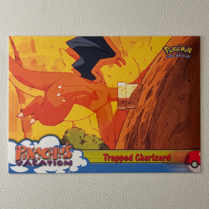 Trapped Charizard - 1999 Topps Pokemon The First Movie 51