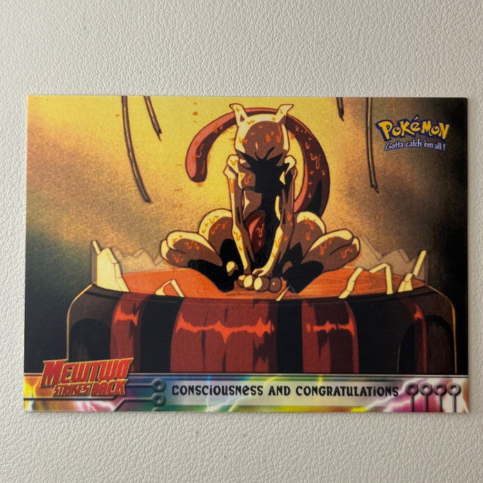 Consciousness And Congratulations - 1999 Topps Pokemon The First Movie 3