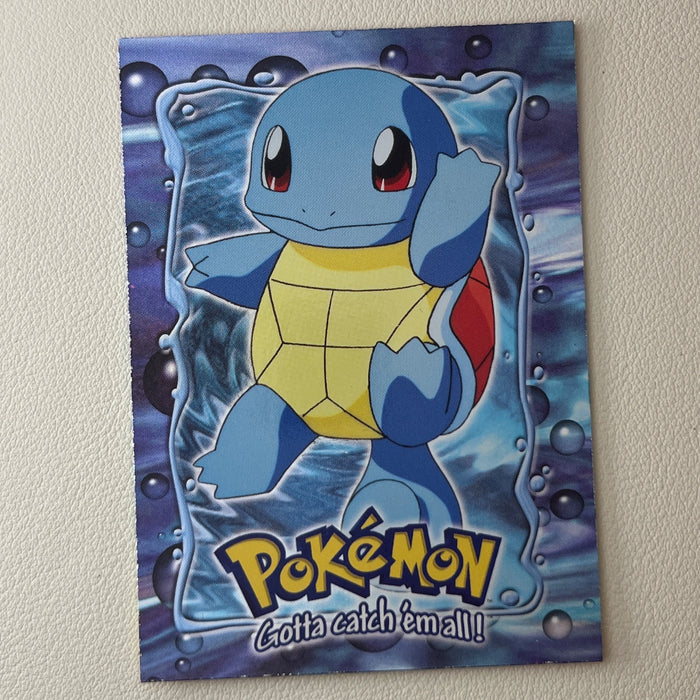 Squirtle - Foil - 1999 Topps Pokemon The First Movie E7 of 12
