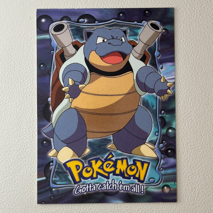 Blastoise - 1999 Topps Pokemon The First Movie E9 of 12
